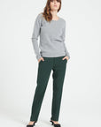 Pure Cashmere 4 ply Boat Neck Sweater (Lilly 18)