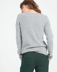 Pure Cashmere 4 ply Boat Neck Sweater (Lilly 18)
