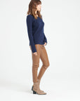 Pure Cashmere 4 ply Boat Neck Sweater (Lilly 18)