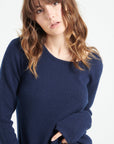 Pure Cashmere 4 ply Boat Neck Sweater (Lilly 18)