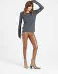 Pure Cashmere 4 ply Boat Neck Sweater (Lilly 18)