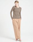 Pure Cashmere 4 ply Boat Neck Sweater (Lilly 18)