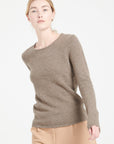 Pure Cashmere 4 ply Boat Neck Sweater (Lilly 18)