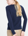 Pure Cashmere 4 Thread V-Neck Sweater (Lilly 20)
