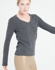Pure Cashmere 4 Thread V-Neck Sweater (Lilly 20)