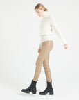 Pure Cashmere Rib Knit Turtleneck Sweater (Lilly 21)