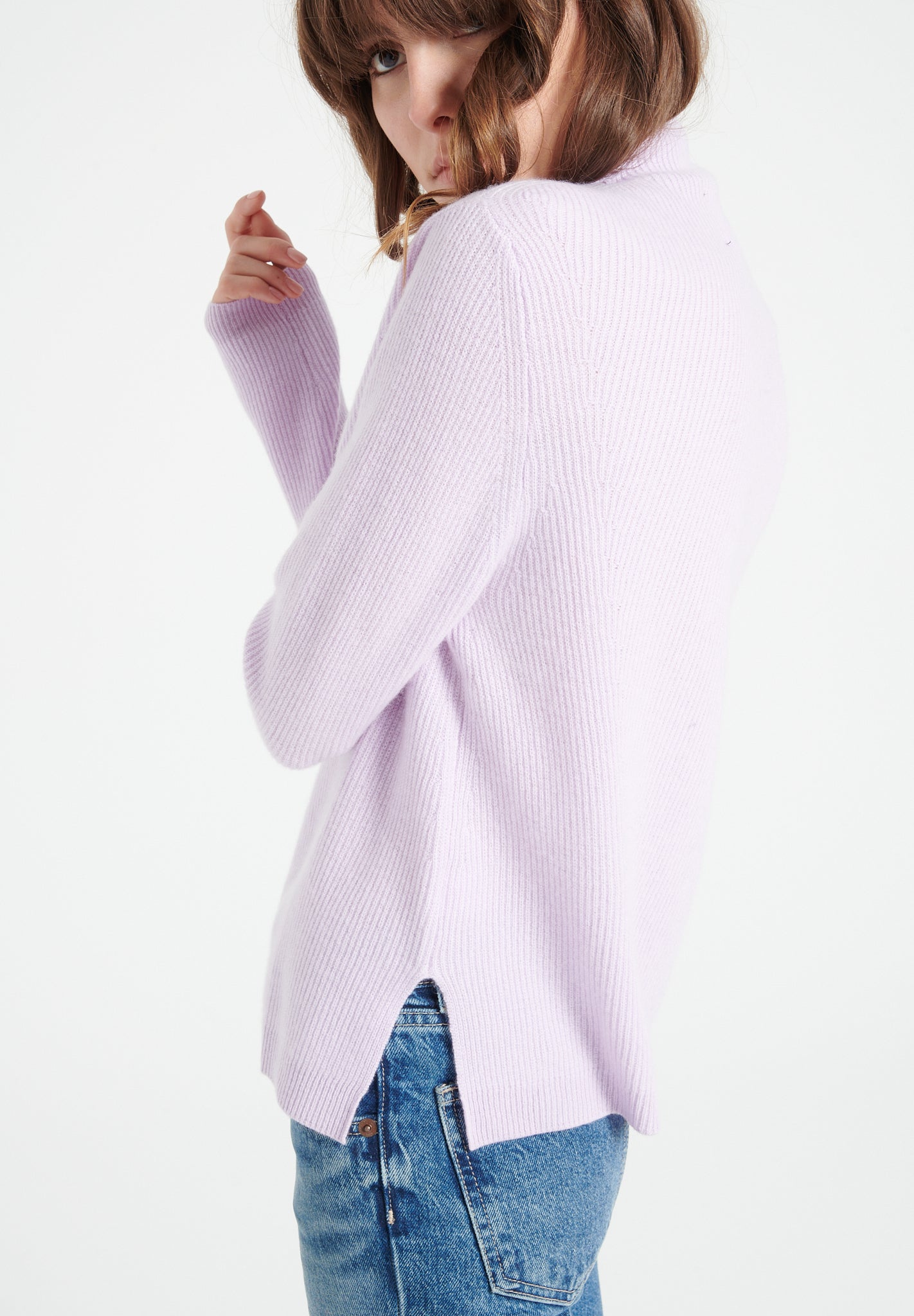 Pure Cashmere Turtleneck Sweater (Lilly 26)