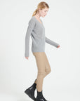 Pure Cashmere 2 ply V-Neck Sweater w/Stitch (Lilly 31)