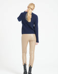 Pure Cashmere 4 ply Round Neck Sweater w/Ribbing (Lilly 32)