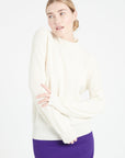 Pure Cashmere Rib Knit High Neck Sweater (Mia 1)