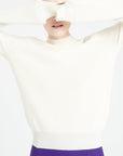 Pure Cashmere Rib Knit High Neck Sweater (Mia 1)