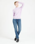 Pure Cashmere Rib Knit High Neck Sweater (Mia 1)