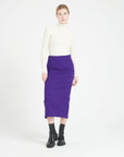 Pure Cashmere Turtleneck Ribbed Sweater (Mia 5)
