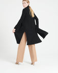 Pure Cashmere Long Sleeveless Ribbed Cardigan (Mia 6)