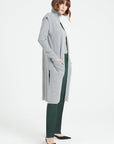 Pure Cashmere Long Sleeveless Ribbed Cardigan (Mia 6)