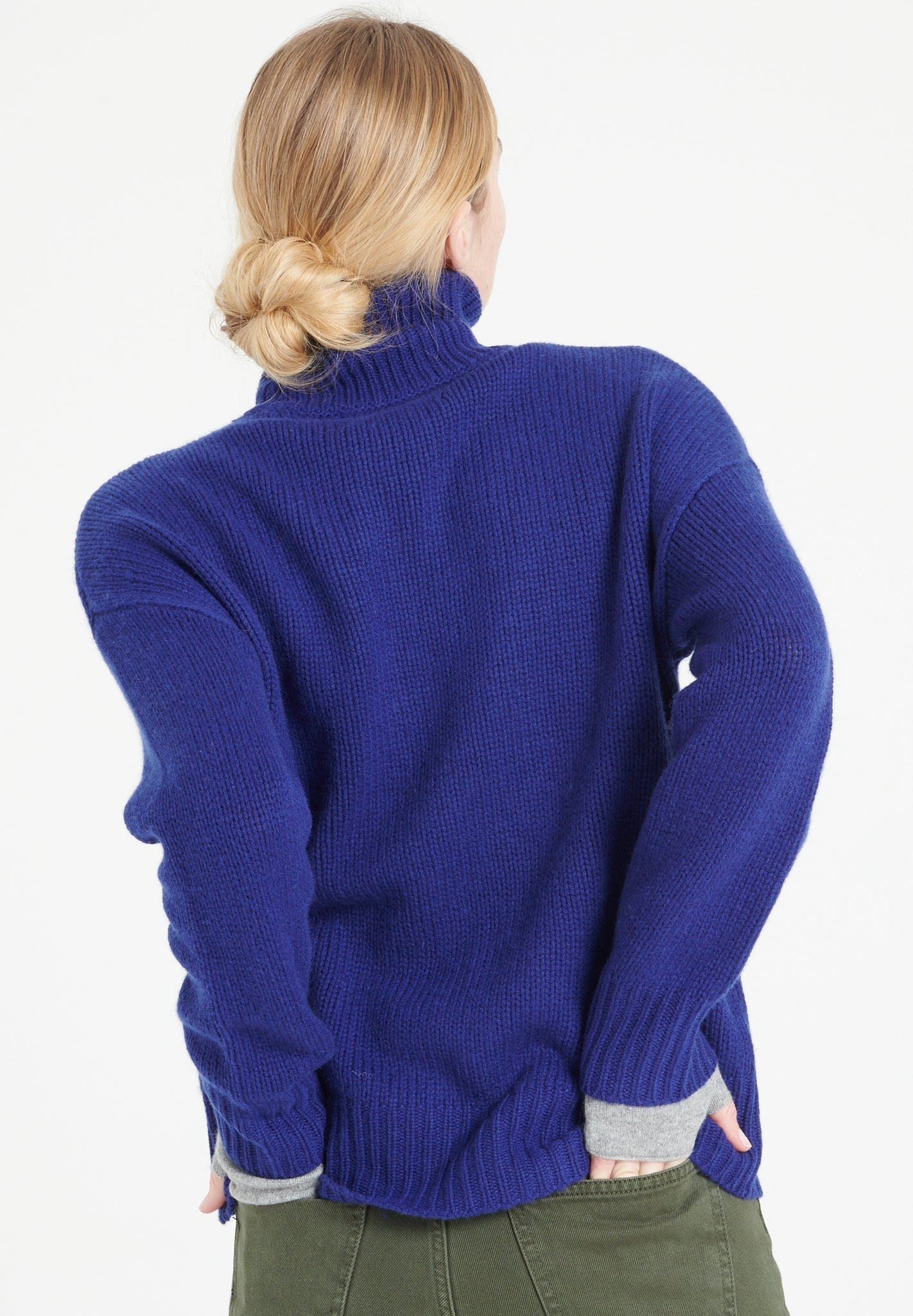 Pure Cashmere 10 ply Funnel Neck Sweater (Mia 9)