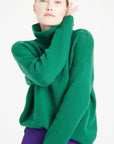 Pure Cashmere 10 ply Funnel Neck Sweater (Mia 9)