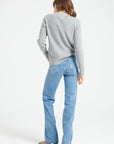 Pure Cashmere Ribbed V-Neck Cardigan (Mia 14)