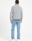 Pure Cashmere Funnel Neck Sweater w/Zip (Zach 2)