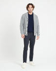 Pure Cashmere 4 ply Shawl Collar Cardigan (Zach 4)