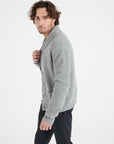 Pure Cashmere 4 ply Shawl Collar Cardigan (Zach 4)