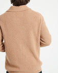 Pure Cashmere 4 ply Shawl Collar Cardigan (Zach 4)