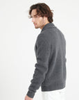 Pure Cashmere 4 ply Shawl Collar Cardigan (Zach 4)