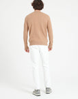 Pure Cashmere Cable Knit Round Neck Sweater (Zach 5)