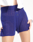 Pure Cashmere Mini Shorts (Ava 14)