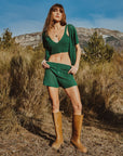 Pure Cashmere Mini Shorts (Ava 14)