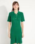 Pure Cashmere Polo Neck Dress (Ava 17)