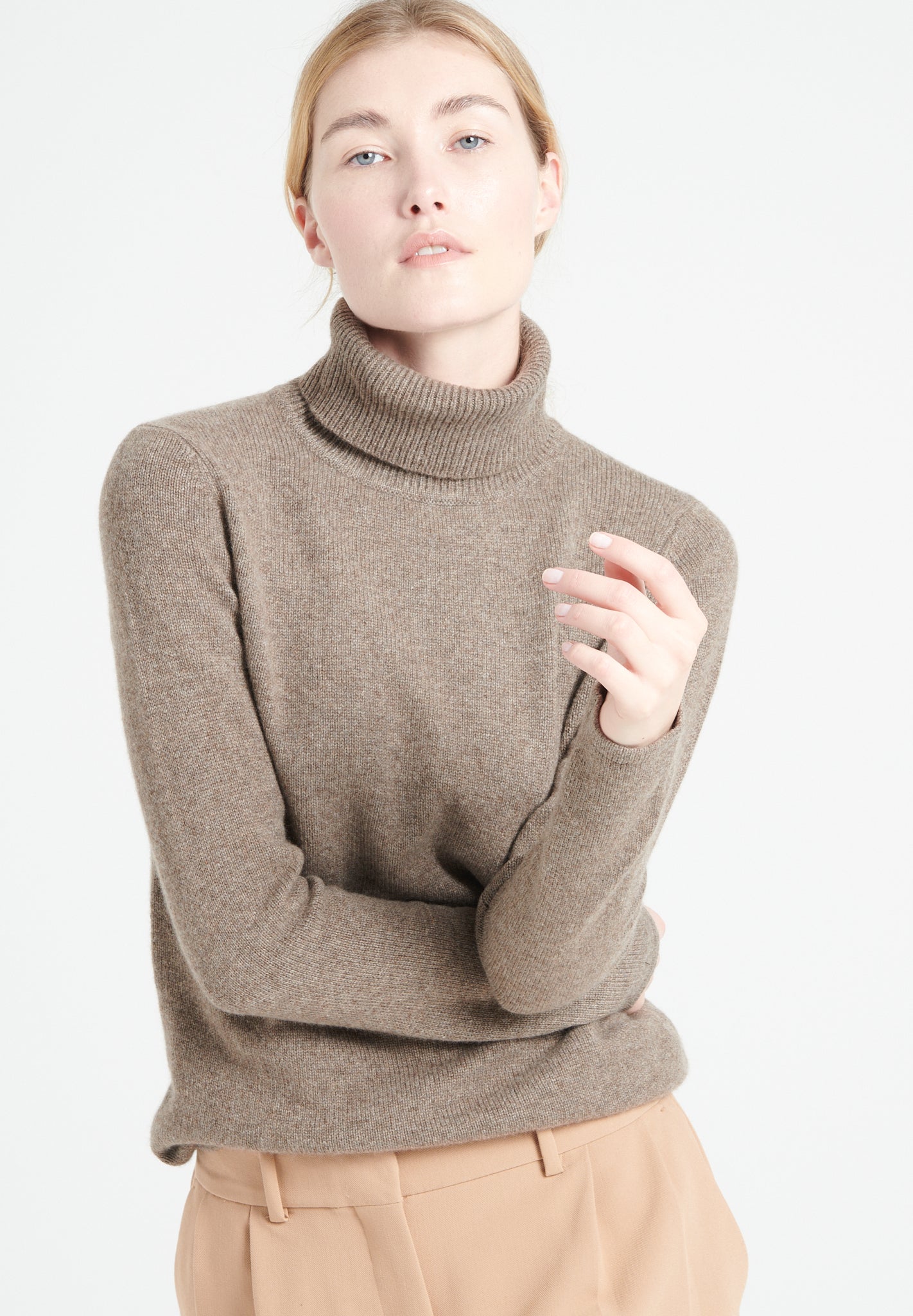 Pure Cashmere 4 Thread Turtleneck Sweater (Lilly 19)