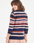 Pure Cashmere 6 ply V-Neck Cardigan w/Puffed Sleeves (Mia 11)
