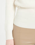 Pure Cashmere Rib Knit Turtleneck Sweater (Lilly 21)