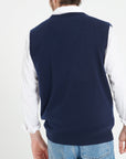 Pure Cashmere 2 Ply Sleeveless Vest (Luke 9)