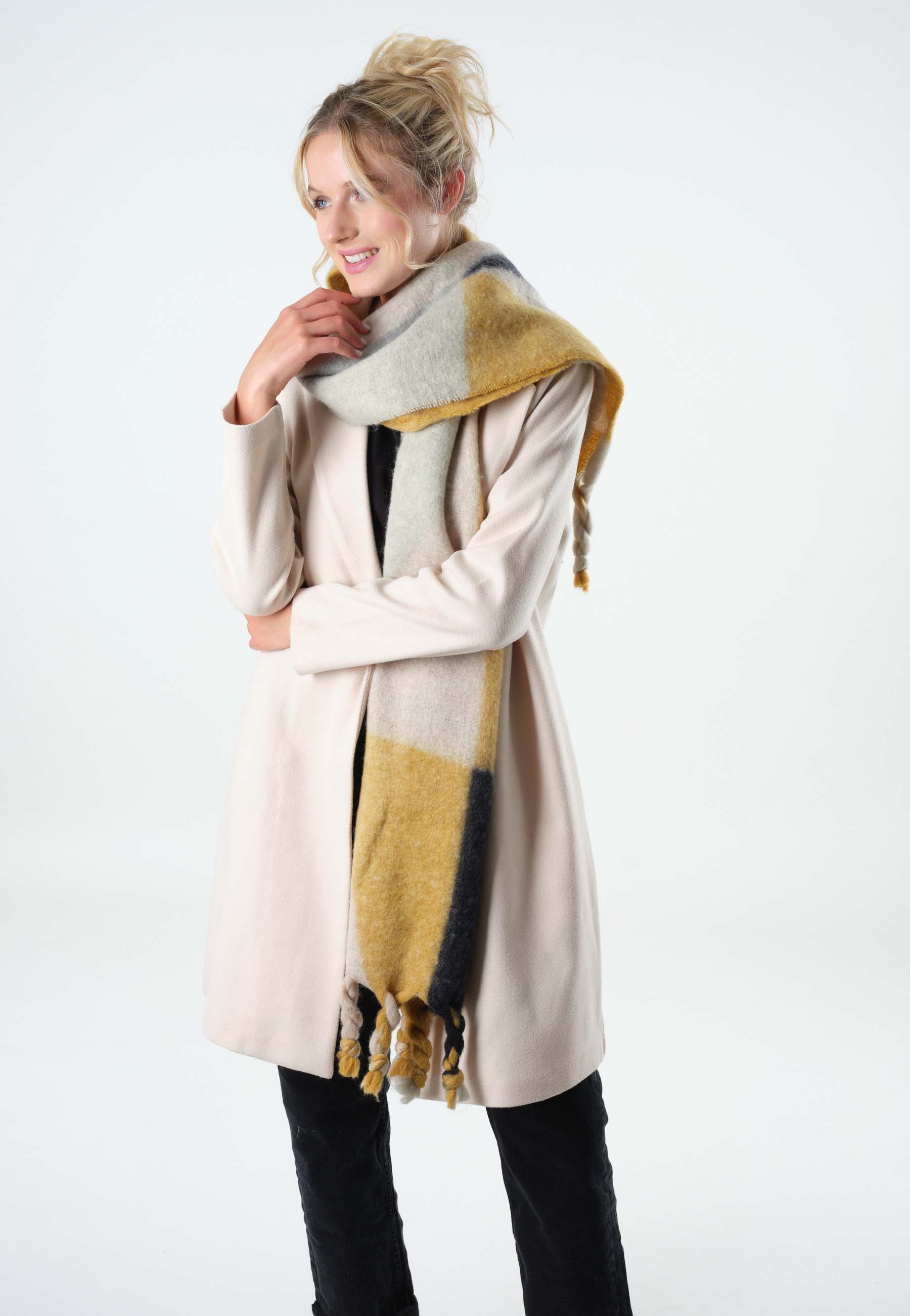Deeluxe Thais Check Scarf