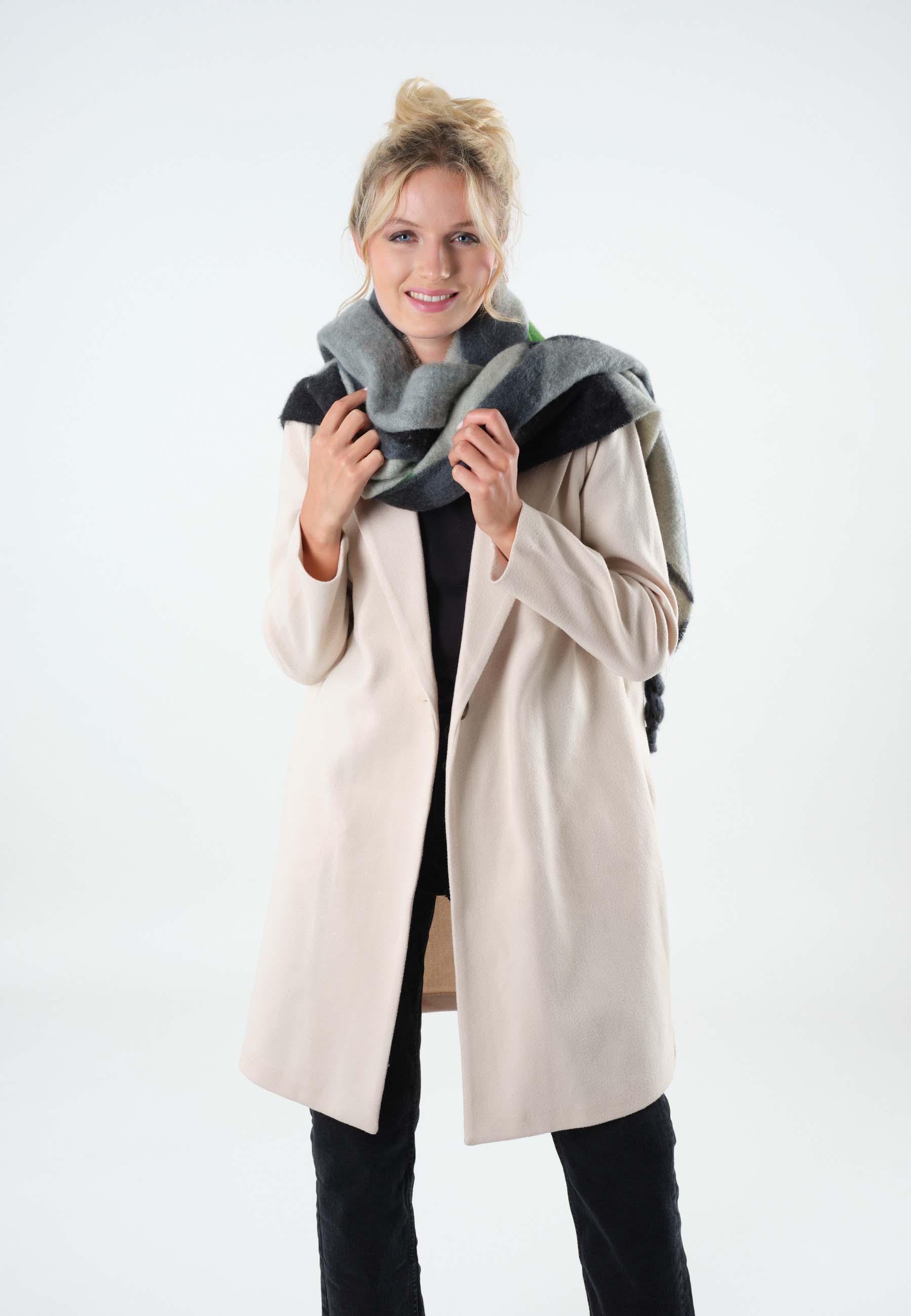Deeluxe Thais Check Scarf