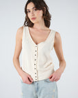 Deeluxe Sima Sleeveless T-Shirt