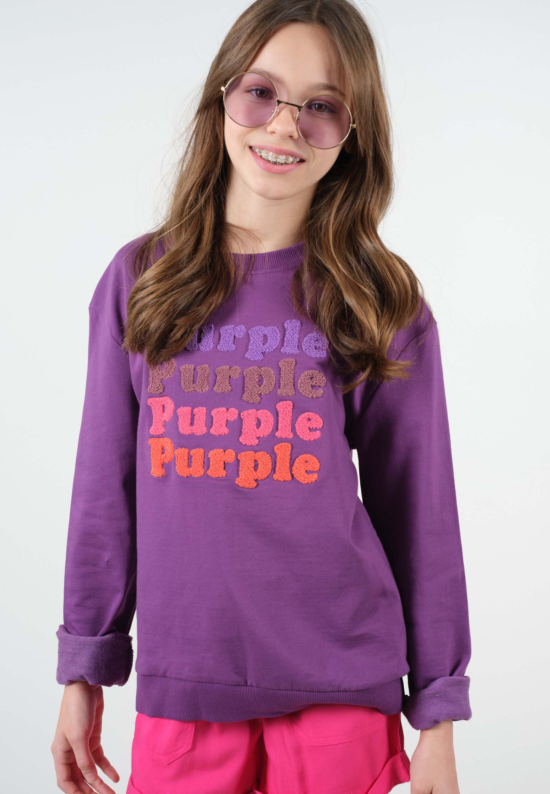 Deeluxe Purple Sweater
