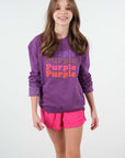 Deeluxe Purple Sweater