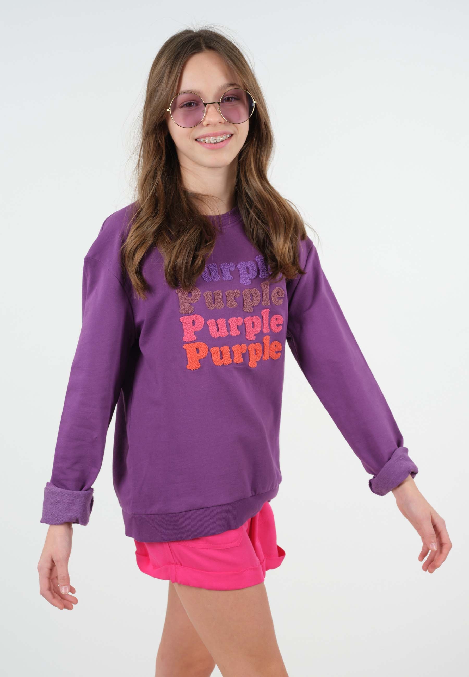 Deeluxe Purple Sweater