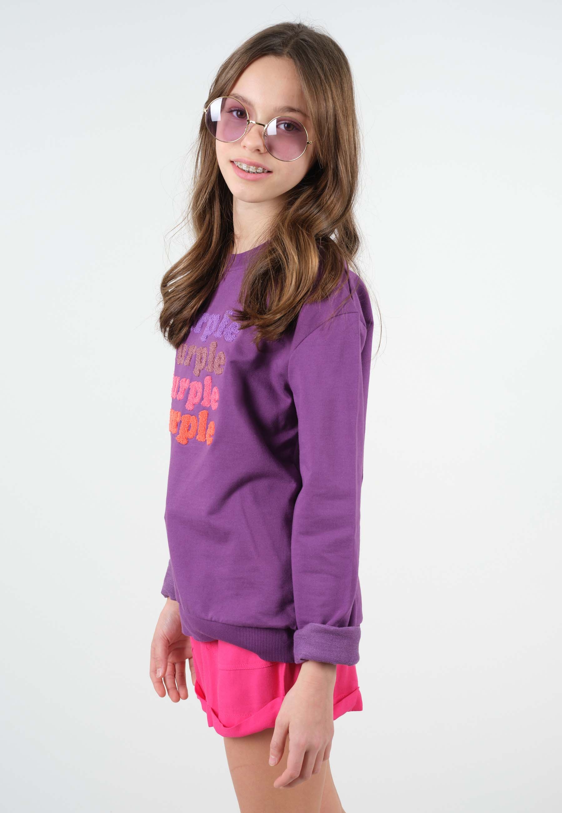 Deeluxe Purple Sweater