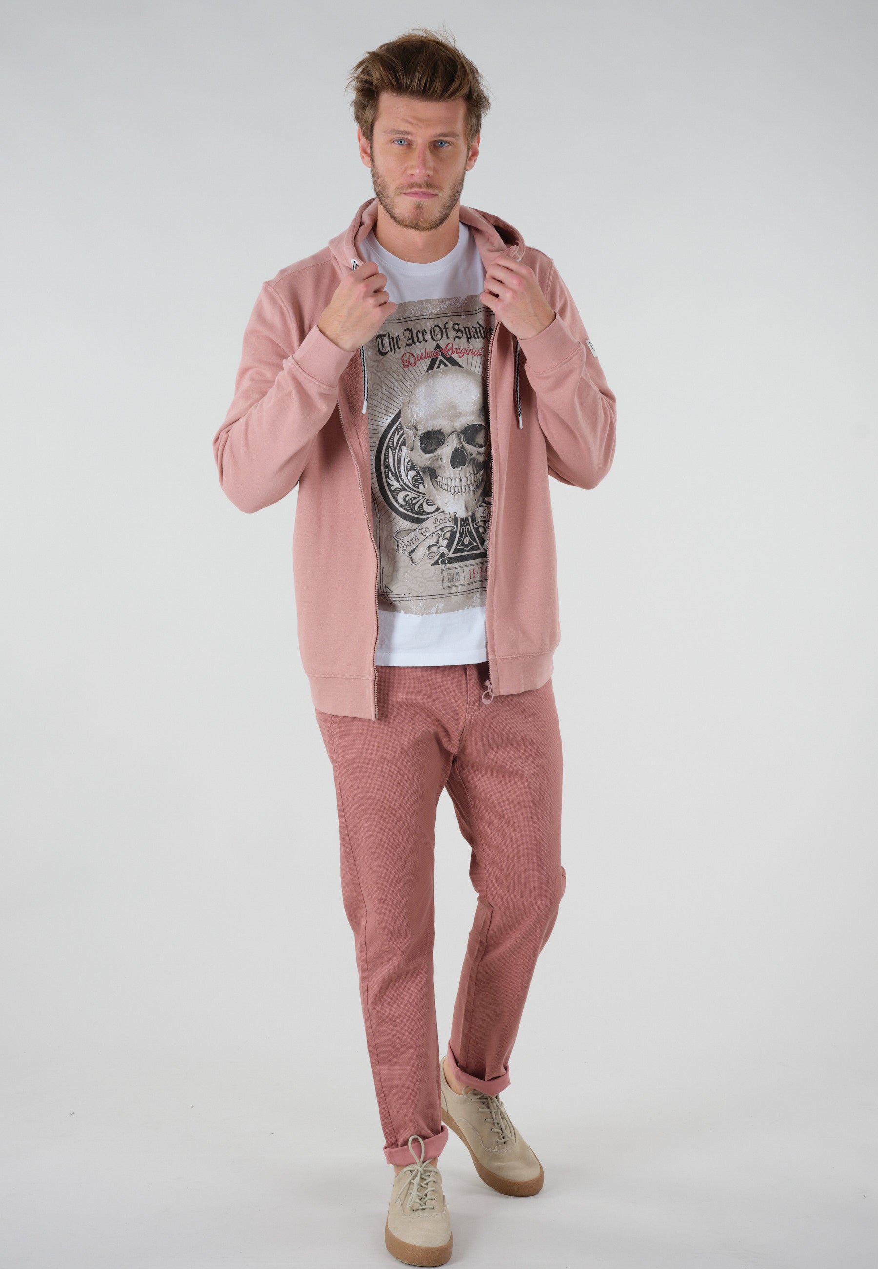 Deeluxe Cool Fleece Zip Hood
