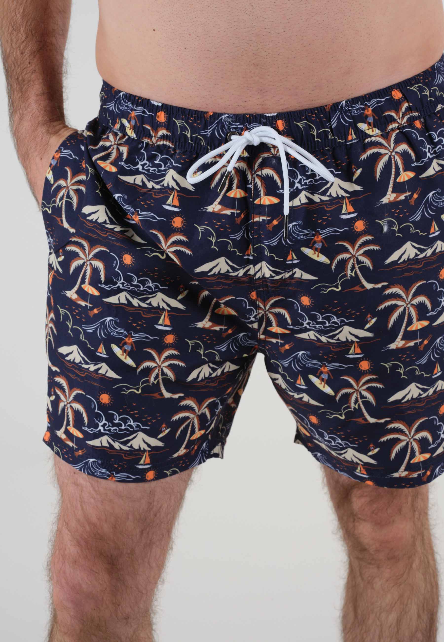 Deeluxe Hawaii Swim Shorts