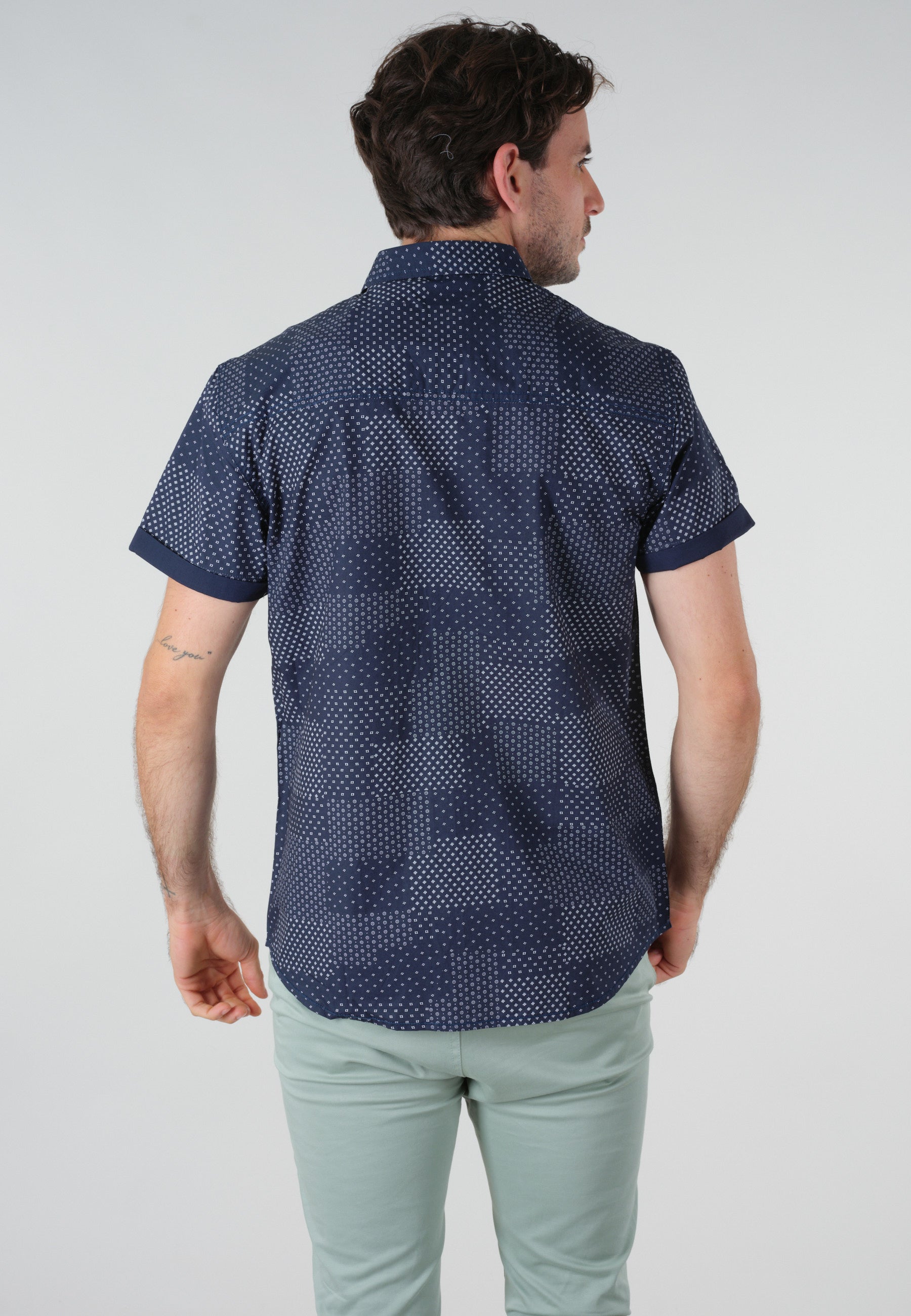 Deeluxe Ethnic Short Sleeved Shirt