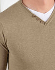 Deeluxe Single V Neck Sweater