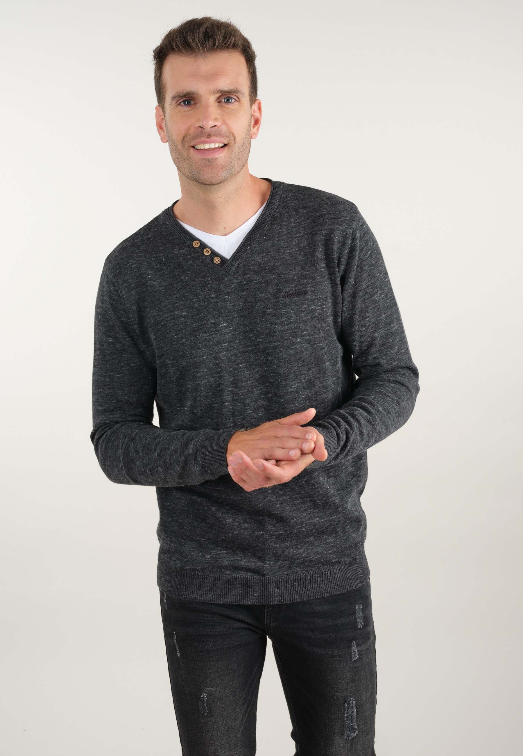 Deeluxe Single V Neck Sweater