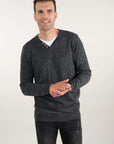 Deeluxe Single V Neck Sweater