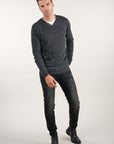 Deeluxe Single V Neck Sweater