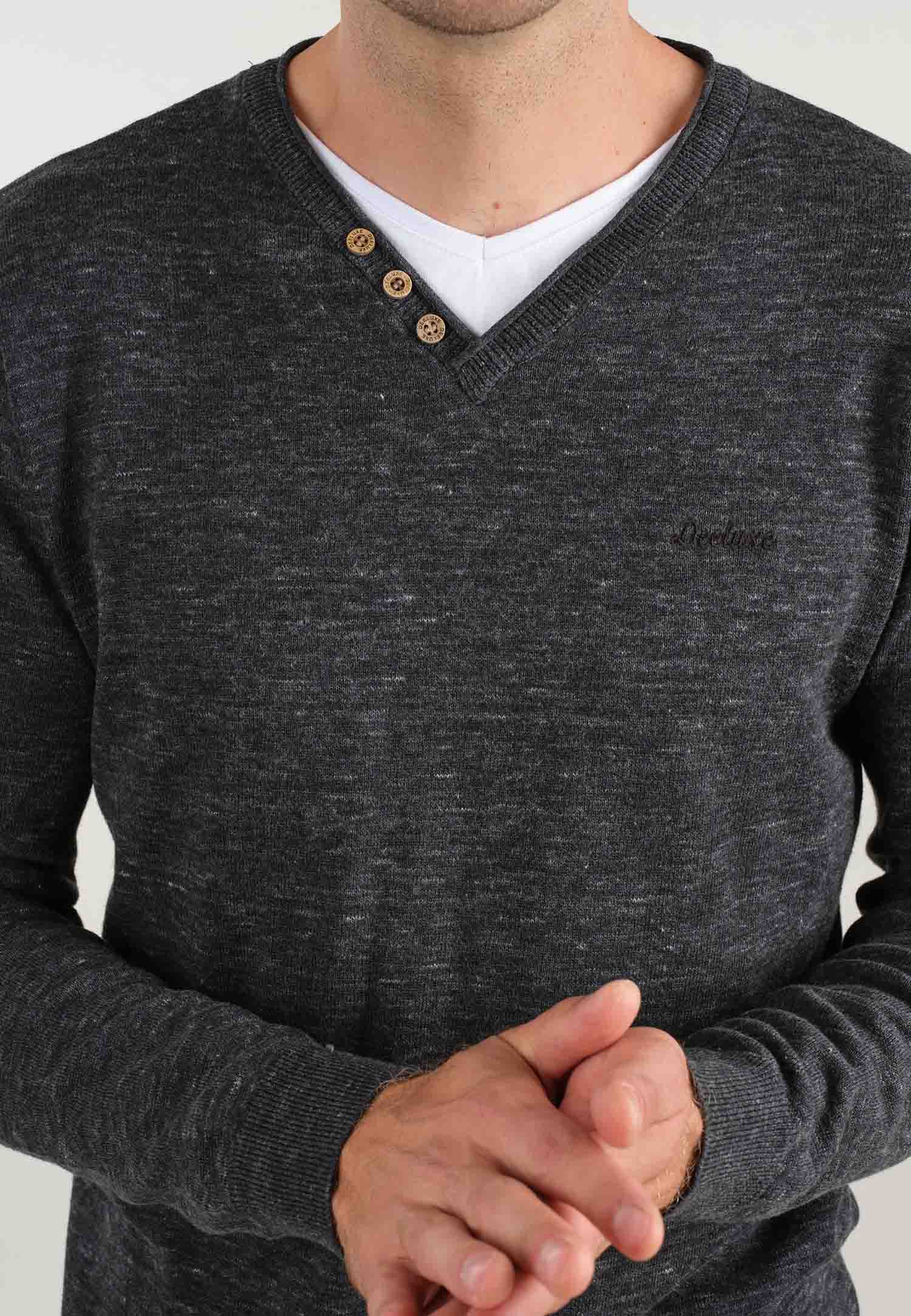Deeluxe Single V Neck Sweater